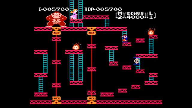 Donkey Kong (NES) Longplay смотреть онлайн