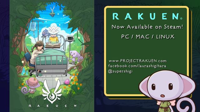 Rakuen Soundtrack - These Grey Walls (Laura Shigihara) смотреть онлайн