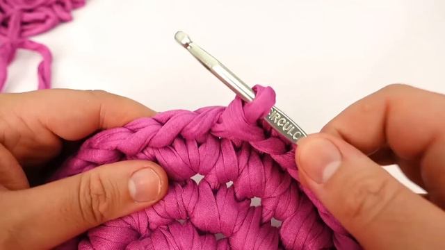 (español) CESTA DE TRAPILLO PASO A PASO. CROCHET
