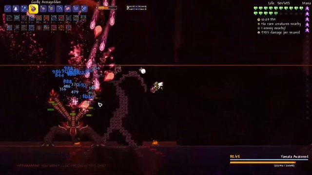 Terraria Modded - 66. Yamata, Dread Nightmare (Ancients Awakened) смотреть онлайн