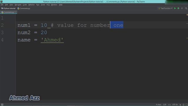 13.Python tutorial -- Commets التعليقات في البايثون смотреть онлайн