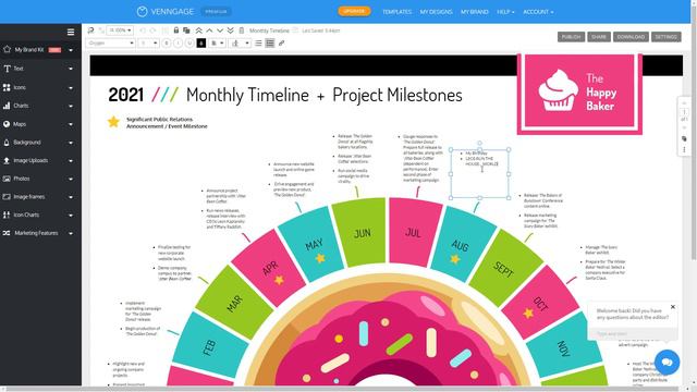 Free Infographic Maker review Venngage | Free chart maker online смотреть онлайн