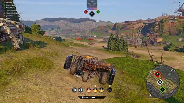 Crossout #703 ► KING SAUSAGE - Miniguns + Laser: Crazy battle sausage Build & PvP Gameplay смотреть онлайн