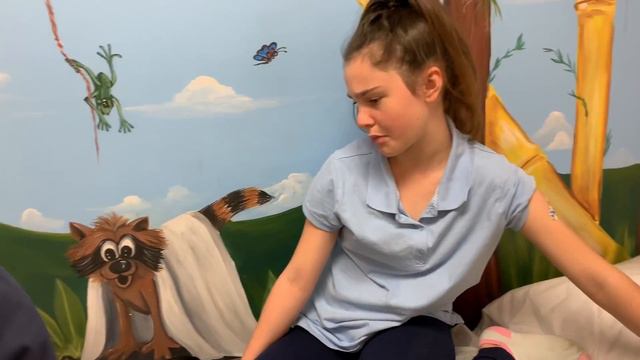 Most dramatic video! Grace gets her Middle School Immunizations | 11 Year Old Immunizations смотреть онлайн