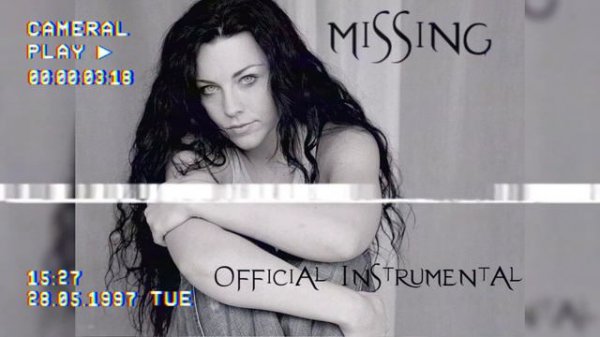 Evanescence - Missing (Official Instrumental) 4K HQ