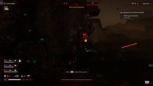 Helldive mode is EASY. -Helldivers 2 смотреть онлайн