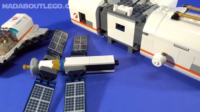 LEGO City Space Lunar Space Station 60227. смотреть онлайн