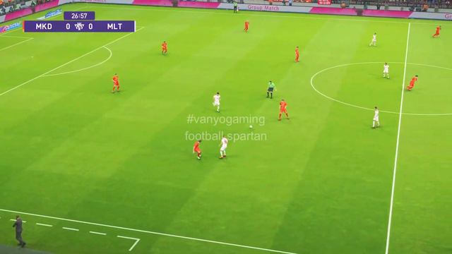 North Macedonia vs Malta | Euro 2024 Qualification Group C - PES 21 Gameplay смотреть онлайн