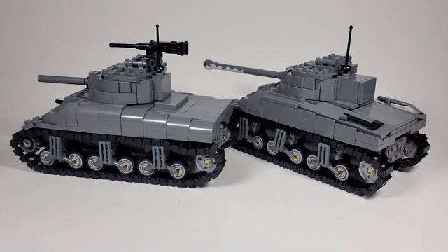 Building the M4A1 Sherman in LEGO смотреть онлайн