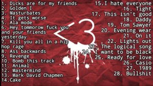 Mindless self indulgence | 2 часть плейлиста