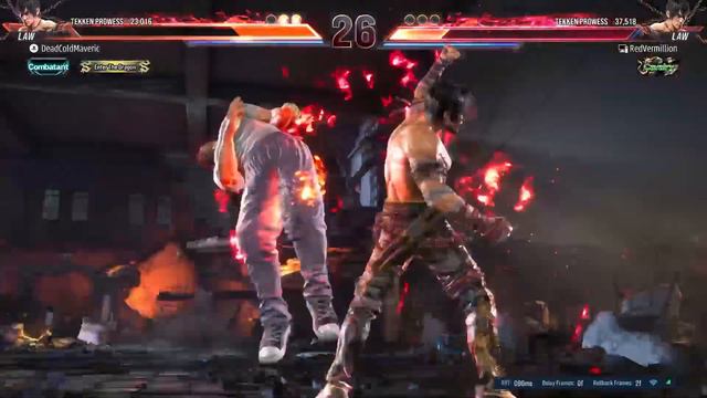 Tekken 8 | LAW ONLINE RANKED MATCH | COMBO GAMEPLAY WALKTHROUGH | Bandai Namco Entertainment Inc |