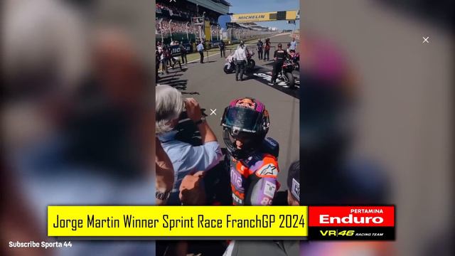 EVERYONE SHOCK Ducati Boss BIG SCARED INSANE OVERTAKE Marquez Last Lap FranchGP 2024, Martin Winner смотреть онлайн