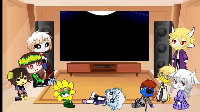 Undertale reacts to Last breath Sans battle animation phase 3 (flashing images!)| Read DISCRIPTION| смотреть онлайн
