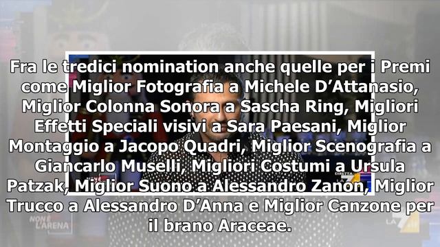 CAPRI REVOLUTION, DAVID DONATELLO 2019/ Video, Mario Martone "insegue" 13 nomination смотреть онлайн