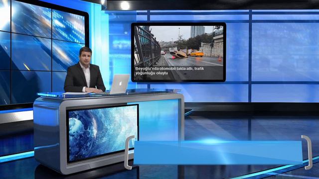 Beyoğlu'nda otomobil takla attı, trafik yoğunluğu oluştu смотреть онлайн