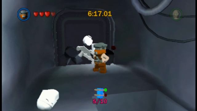 Lego Star Wars II Original Trilogy PSP 100% Episode 5 Level 2 Escape from Echo Base Challenge Mode смотреть онлайн