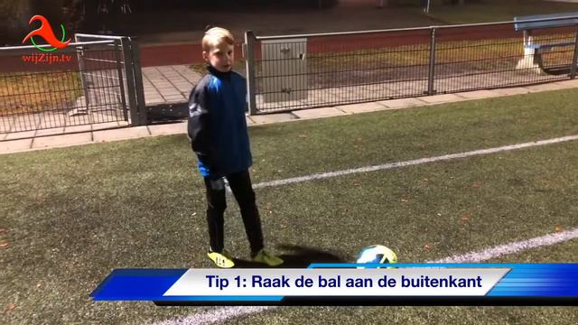 Sport: Voetbaltrucs ⚽️ ‘Curve The Ball' - Door Justin