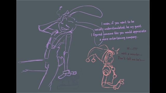 Jax & Pomni's Loving Flirting Fail | Amazing Digital Circus Comic Dub (TADC)