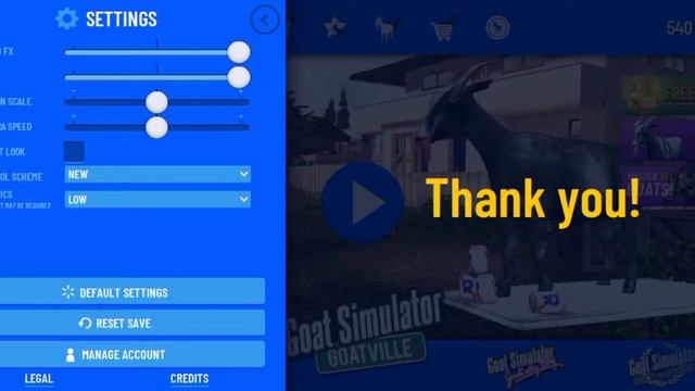 Goat simulator mobile original theme song смотреть онлайн
