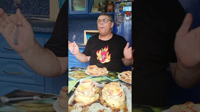 Мясо по-французски, готовлю так всегда. смотреть онлайн