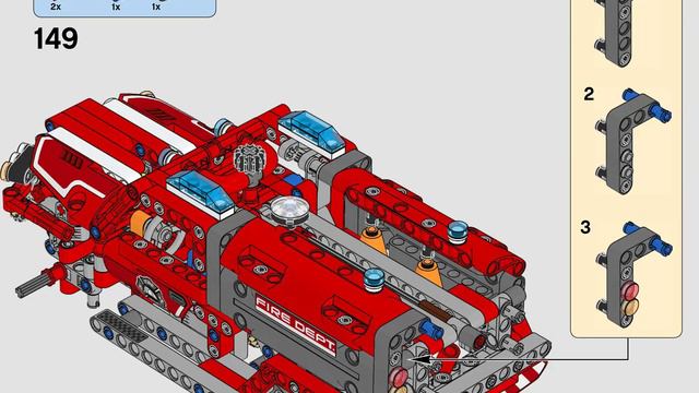 LEGO Technic 42075, First Responder - Building Instructions