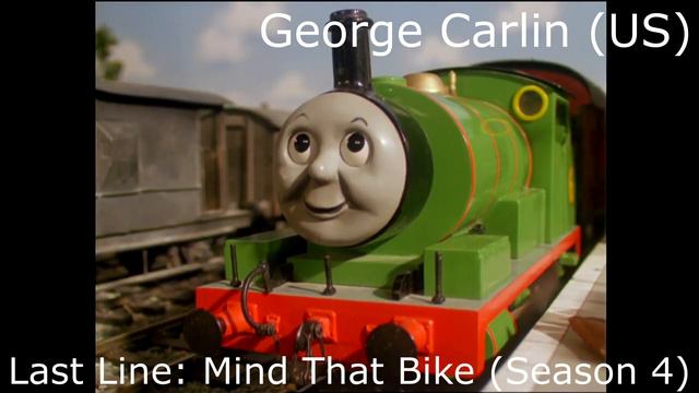 First And Last Lines Of Every Thomas The Tank Engine Narrator
