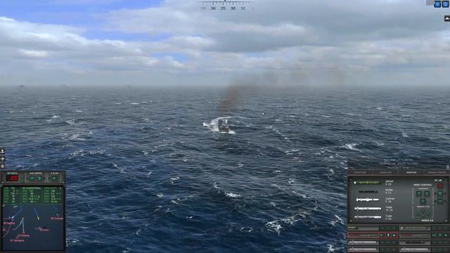 Cold Waters -Tomahawk Cruise Missile Attack Obliterates Surface Group - Sink the Mighty Kirov смотреть онлайн