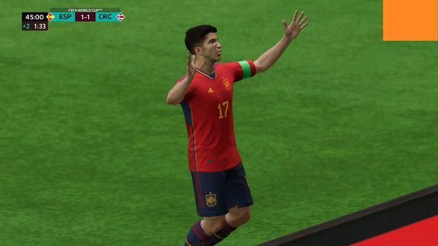SPAIN VS COSTARICA FIFA WORLD CUP QATAR 2022 - FIFA 23 HYPERMOTION 2 - AMD RYZEN 7 5800H RTX 3050