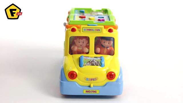 HUILE TOYS Школьный автобус 796