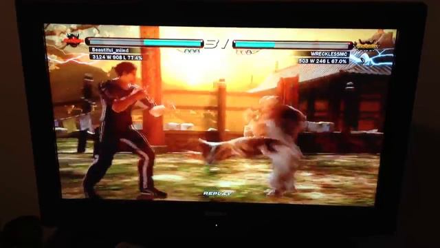 Tekken 6: Law(Beautiful_miind) Vs. Heihachi(WRECKLESSMC) смотреть онлайн