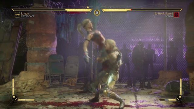 Cassie Cage Vs Sonya Blade (Medium) - Mortal Kombat 11 смотреть онлайн