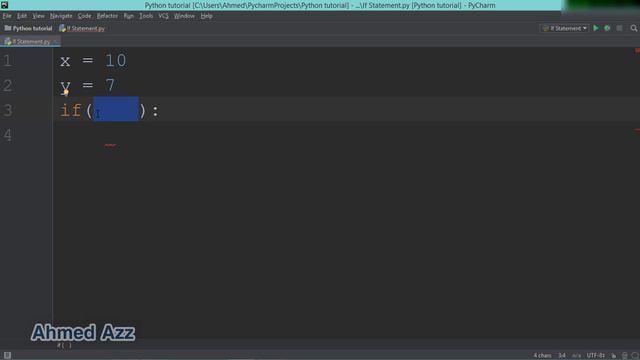 14.Python tutorial If Statement single - العباره الشرطيه смотреть онлайн
