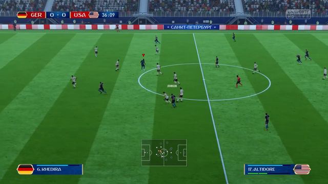WHAT IF THE USA MADE THE WORLD CUP??? FIFA 18 World Cup Mode смотреть онлайн