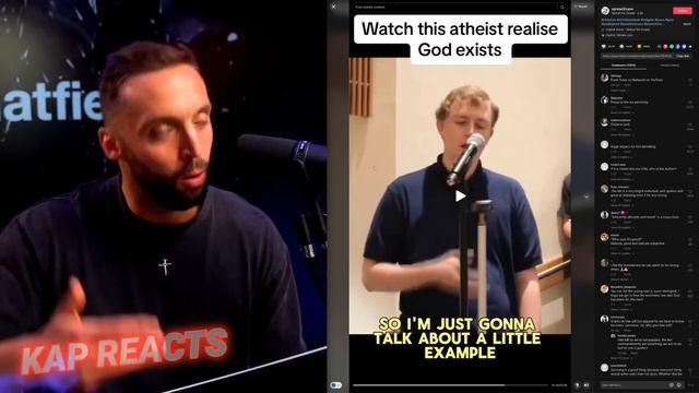 Watch This Atheist REALIZE God Might Be Real | Kap Reacts смотреть онлайн