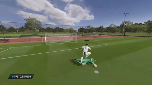 Месси VS Роналду| Тренировочное поле| FIFA19