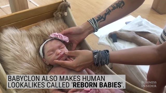 Spanish company Babyclon makes scarily realistic baby dolls смотреть онлайн