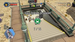 LEGO City Undercover - All 14 Train Stations Activated (Location Guide) - Unlock Emerald Night Trai