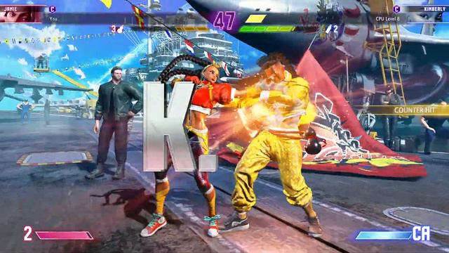 Street Fighter 6 Jamie vs Kimberly Gameplay No Commentary смотреть онлайн