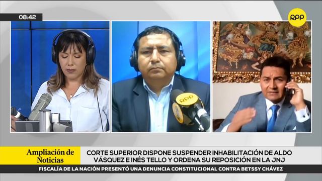 La Corte Superior de Justicia ordenó la reposición de Aldo Vásquez e Inés Tello en la JNJ. смотреть онлайн