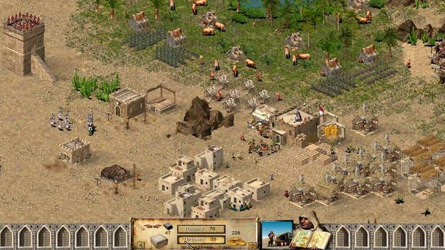 Прохождение Stronghold Crusader HD ►Часть 3. Арабы окружают смотреть онлайн