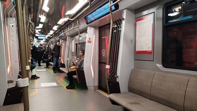 🇷🇺Новинка! Поезд метро «МОСКВА-2024» | New! «Moscow-2024» Subway Train.