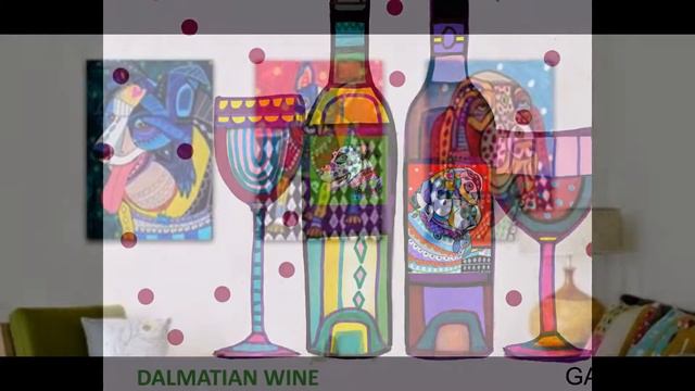 Dalmatian Art by Artist Heather Galler Abstract Dog Art смотреть онлайн