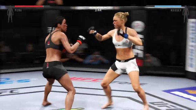 EFC 254: Peña vs. Rousey смотреть онлайн