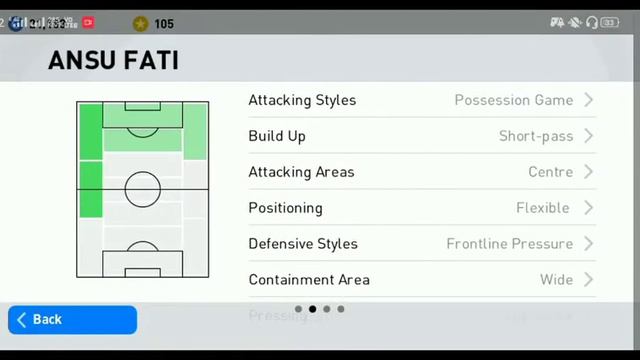 ANSU FATI MAX LEVEL STATS IN PES 2021 смотреть онлайн