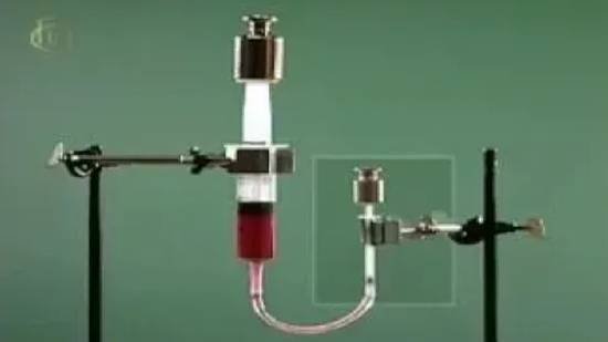 Физика. Модель гидравлического пресса смотреть онлайн