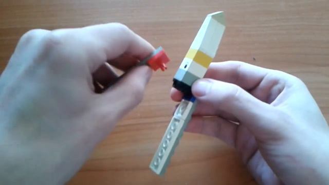 Как сделать НОЖ БАБОЧКУ из ЛЕГО. How to make Lego Butterfly Knife смотреть онлайн