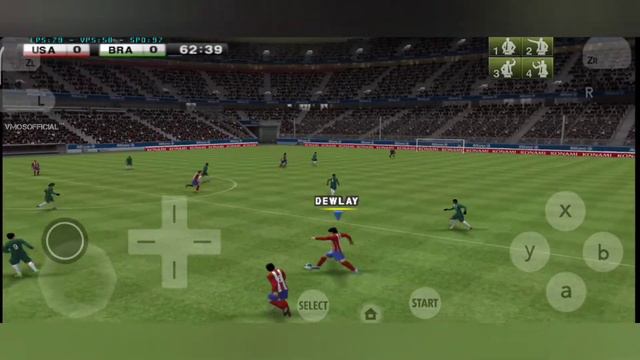 Pes 2013 HD Mobile Full Match Gameplay | Test 2 Snapdragon 860+ | Citra Mobile Emulator смотреть онлайн