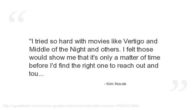 Kim Novak Quotes смотреть онлайн