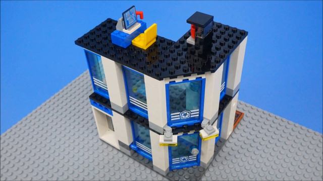 Lego 60141 Lego City Police Station StopMotion Build Review смотреть онлайн