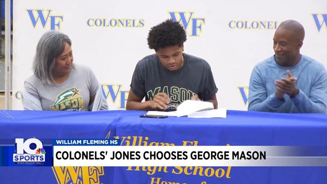 William Fleming Athlete Chooses George Mason смотреть онлайн